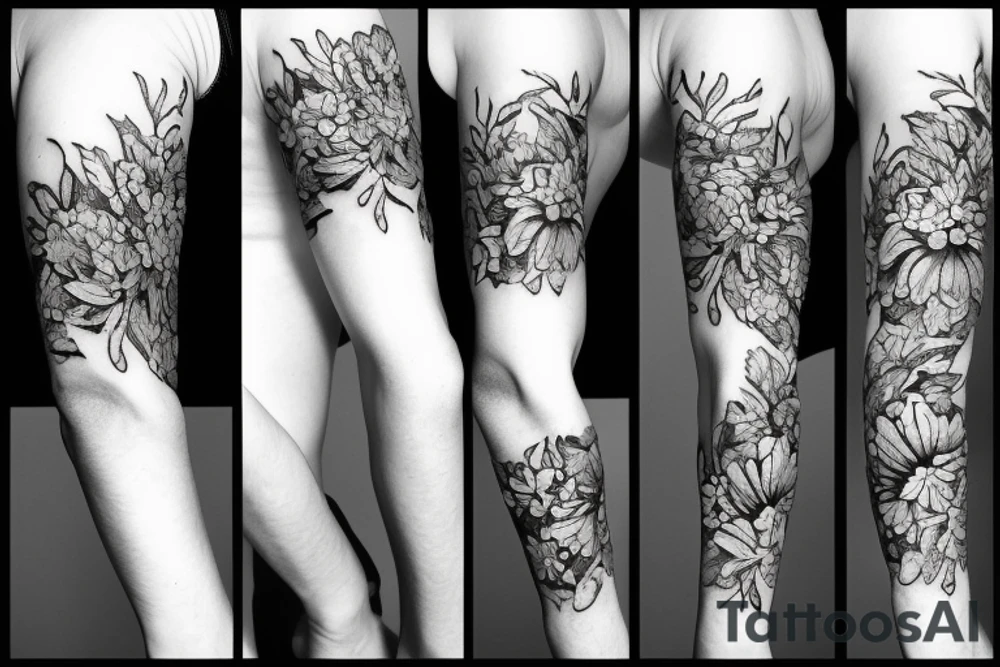 flower tattoo for men tattoo idea