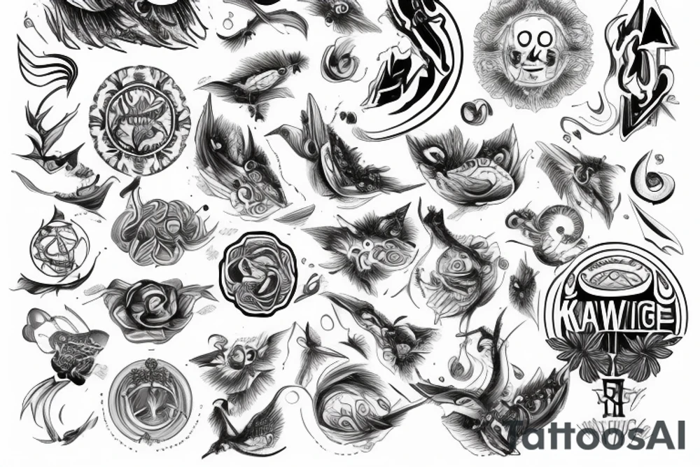 Water 
Knowledge 
Wise
Law of attraction 
Energy tattoo idea
