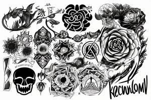 Knowledge 
Wise
Law of attraction 
Energy tattoo idea