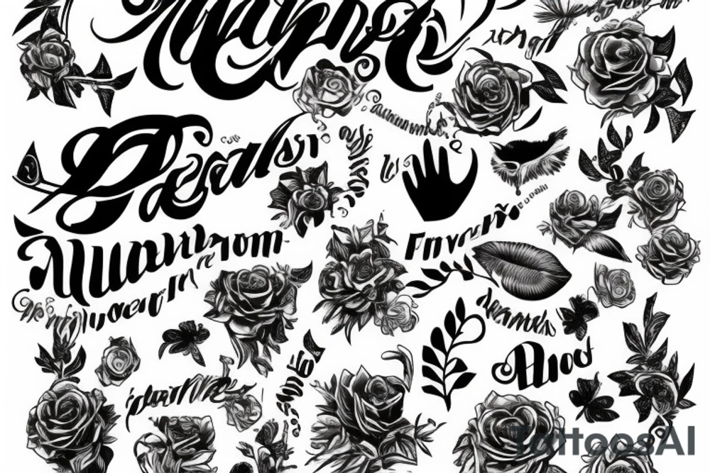 Falling Back tattoo idea