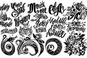 Falling Back tattoo idea