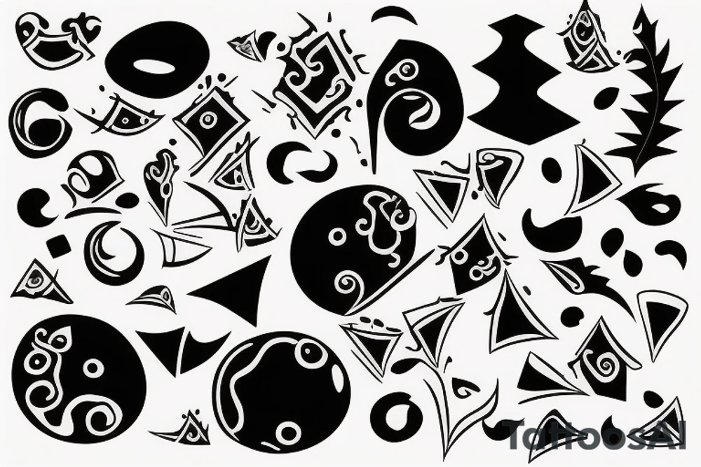Falling Back tattoo idea