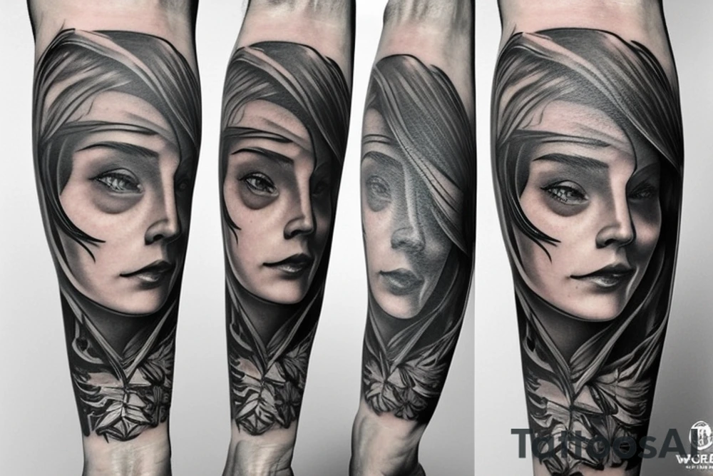 Black sail's character, woodes rogers tattoo idea
