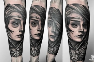 Black sail's character, woodes rogers tattoo idea