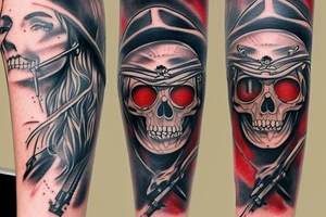 Pirate Hunter tattoo idea