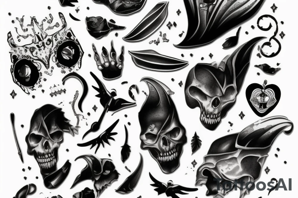 daga de plata de crónicas vampíricas tattoo idea