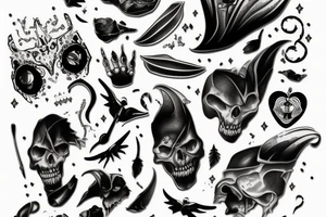 daga de plata de crónicas vampíricas tattoo idea