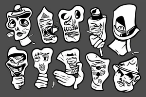 un cigarro tattoo idea