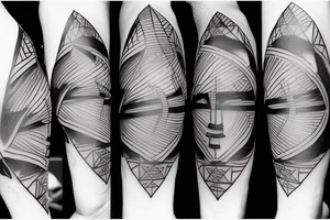 Balance tattoo with an arrow tattoo idea
