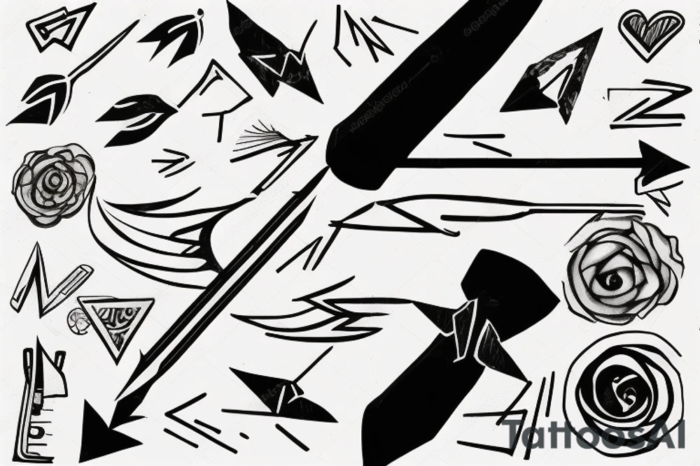 Arrow tattoo idea