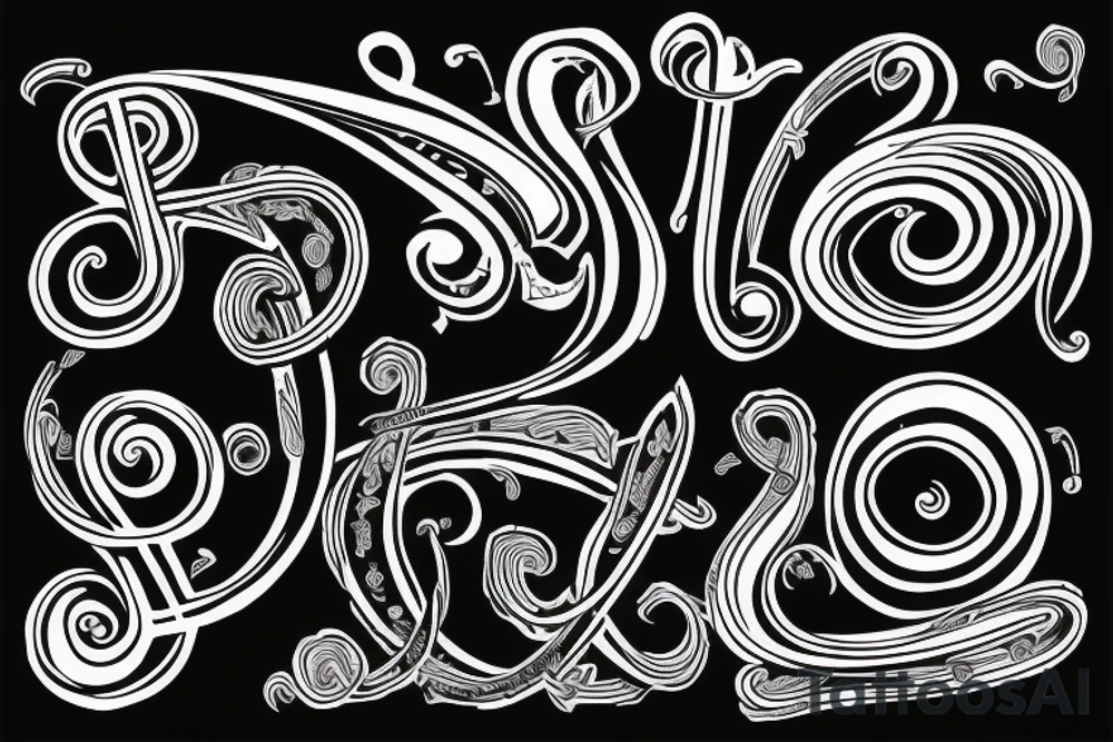 treble clef tattoo idea