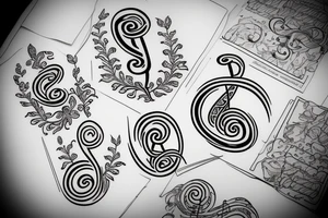 treble clef tattoo idea