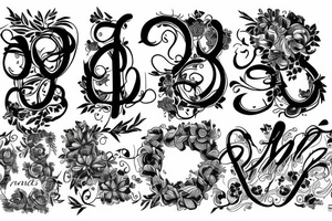 Comme Je Fus tattoo idea