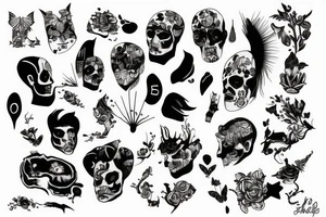 Comme Je Fus tattoo idea
