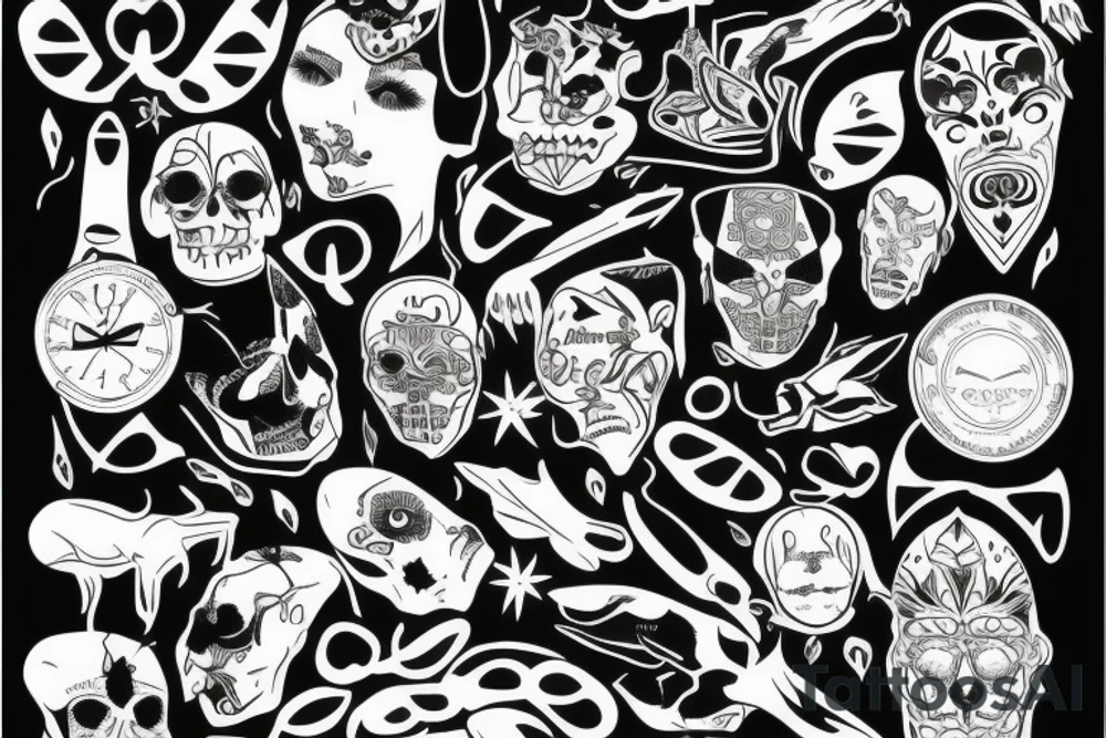 Comme Je Fus tattoo idea