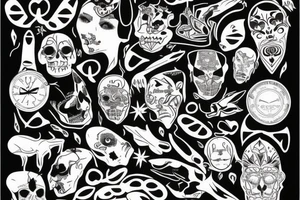 Comme Je Fus tattoo idea