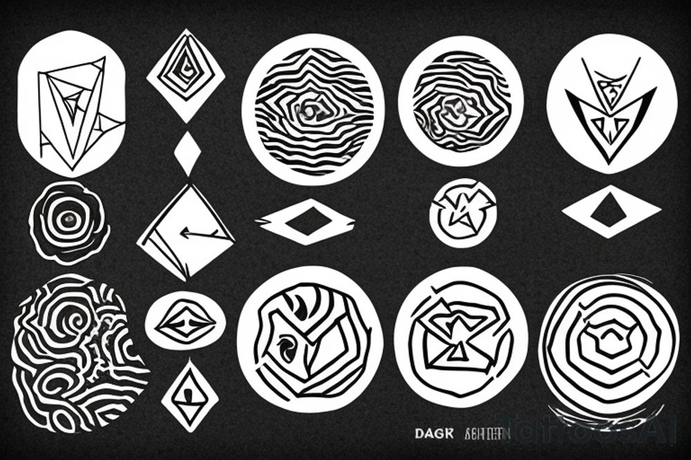 dagger surrounded by a circle and a rectangle tattoo idea dagger surrounded by a circle and a rectangle tattoo idea