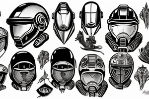 Master Chief Helmet tattoo idea