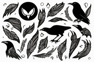 Amaryah Raven tattoo idea