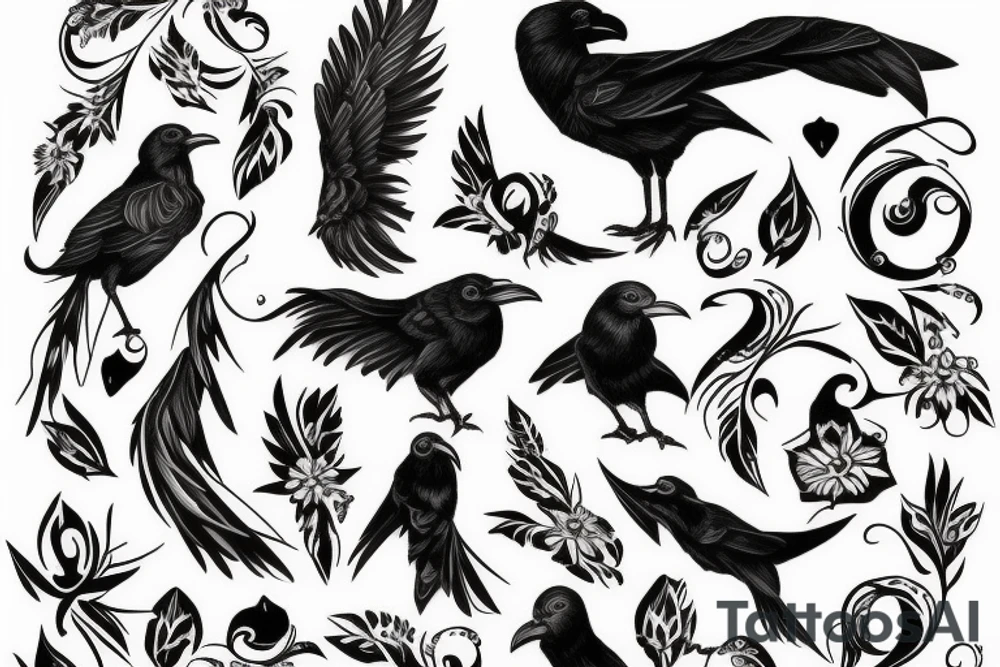 Amaryah Raven tattoo idea