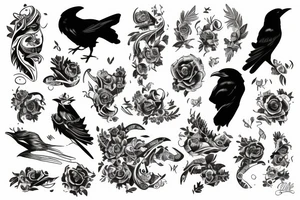 Amaryah Raven tattoo idea