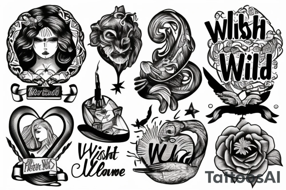 Wish you were here tattoo idea