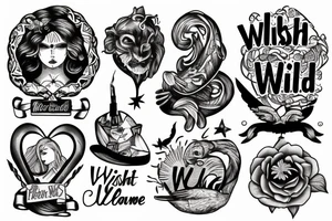 Wish you were here tattoo idea