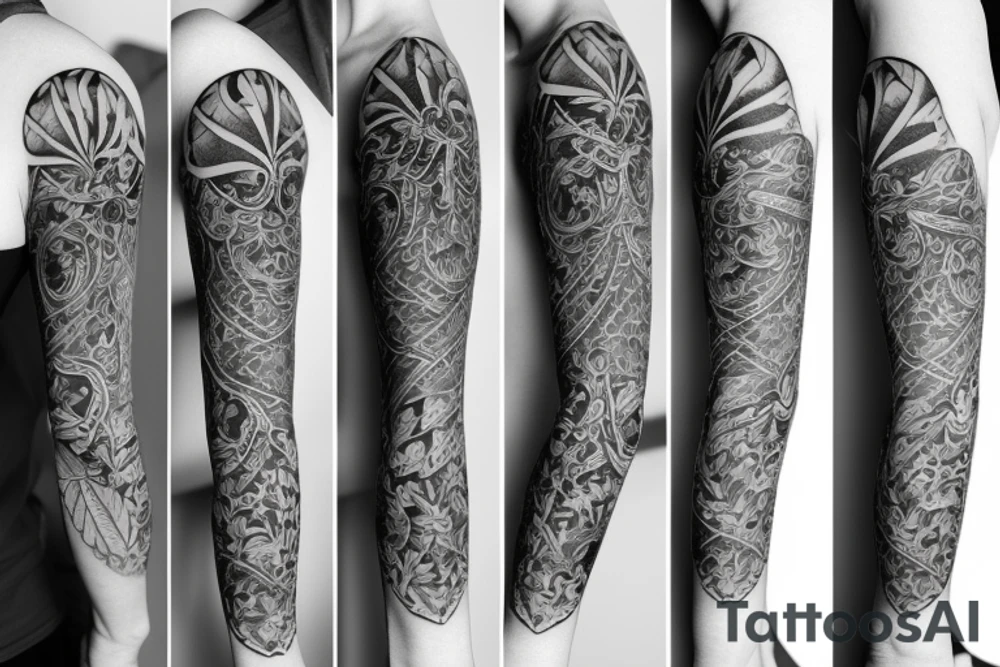 magnolia fin tattoo idea