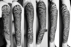 magnolia fin tattoo idea