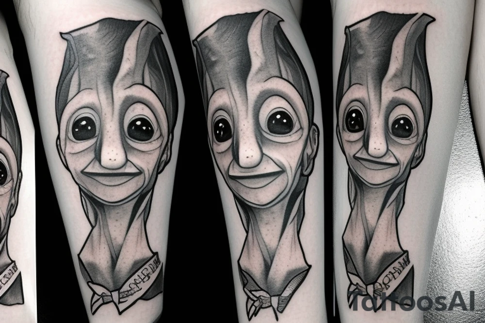 dobby from harry potter tattoo idea