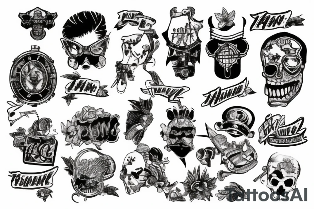 P.I.G. Memorial tattoo tattoo idea