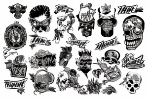 P.I.G. Memorial tattoo tattoo idea