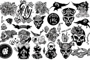 P.I.G. Memorial tattoo tattoo idea