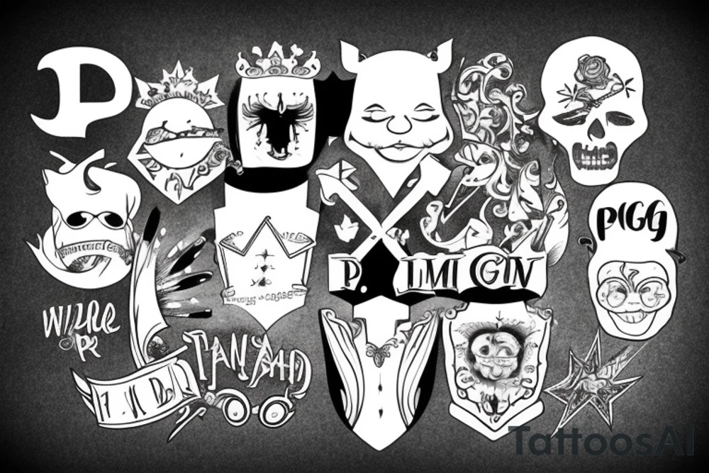 P.I.G. Memorial tattoo tattoo idea