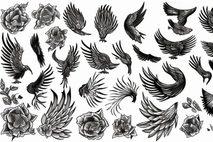 a phoenix tattoo idea