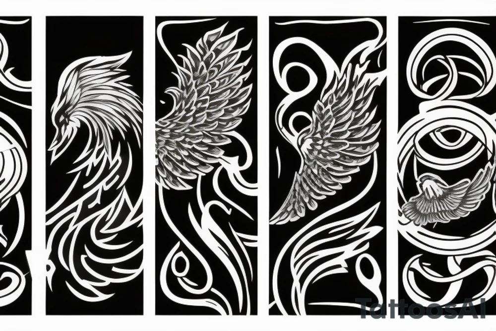 a phoenix tattoo idea