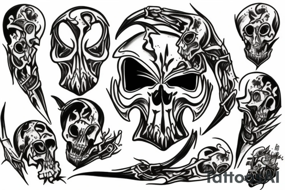 Reaper tattoo idea