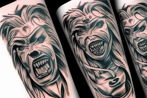 lobo tattoo idea
