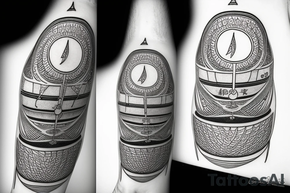 The scale of justice, a balance scale. tattoo idea