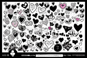 Daughters birthday on Valentines day tattoo idea