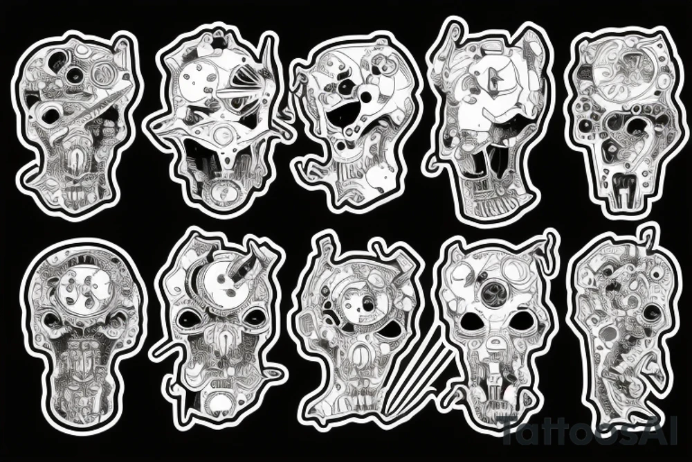Computer hardware tattoo idea