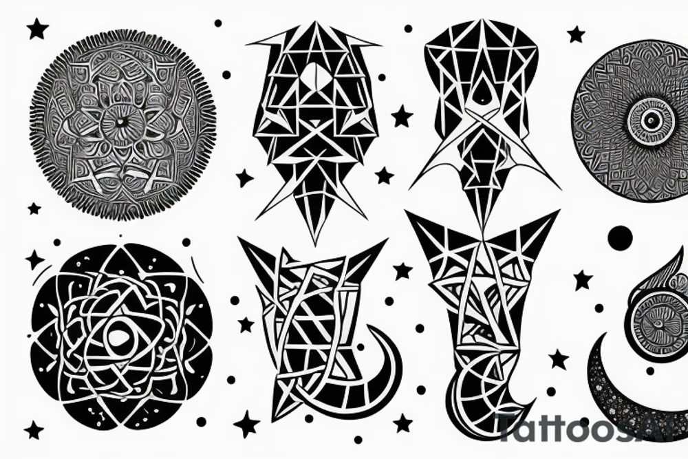 moon tattoo idea