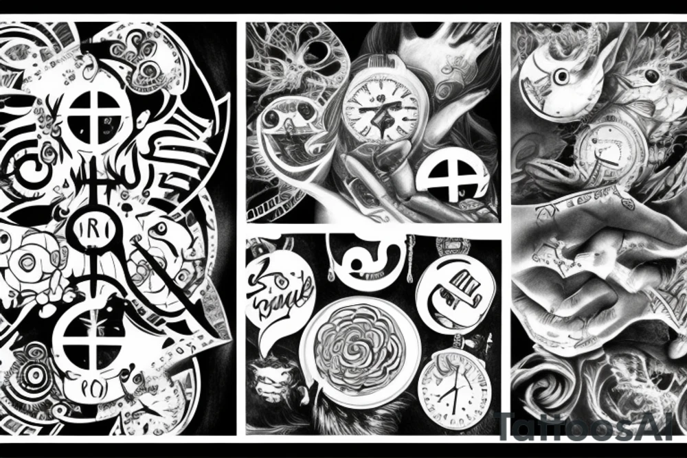 the numbers 2, 2, 22 tattoo idea