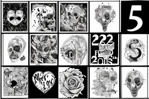 the numbers 2, 2, 22 
first born tattoo idea