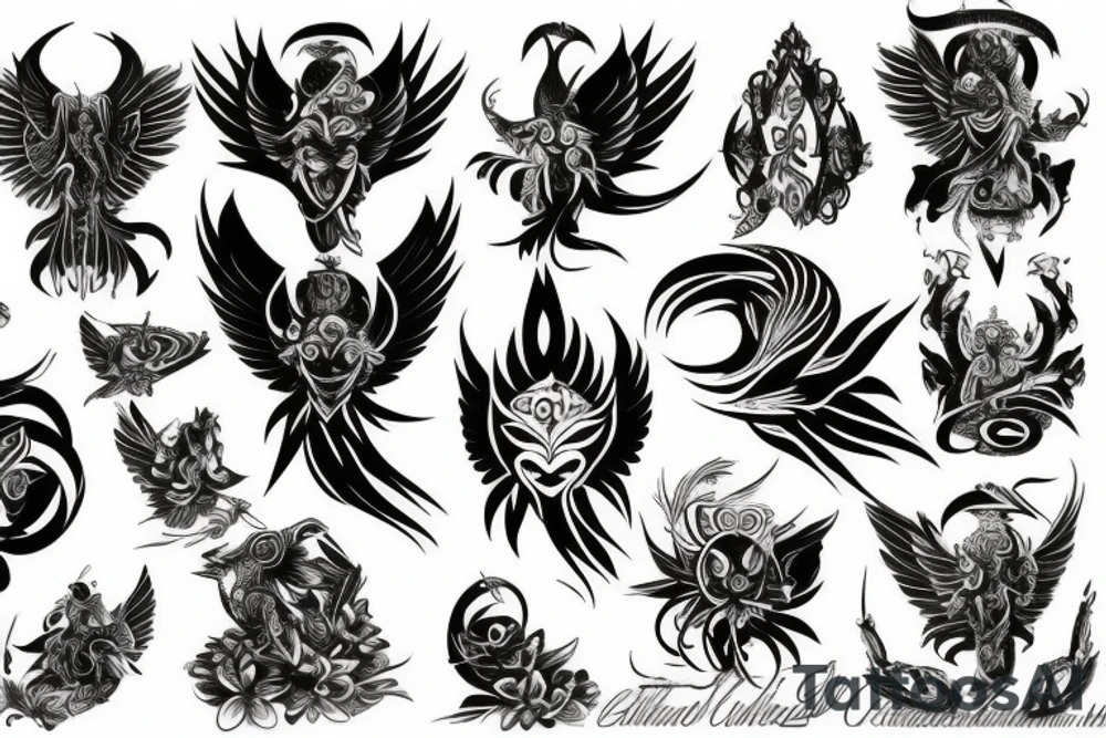 garuda tattoo idea