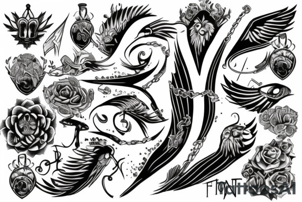 sepent god tattoo idea