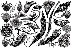 sepent god tattoo idea