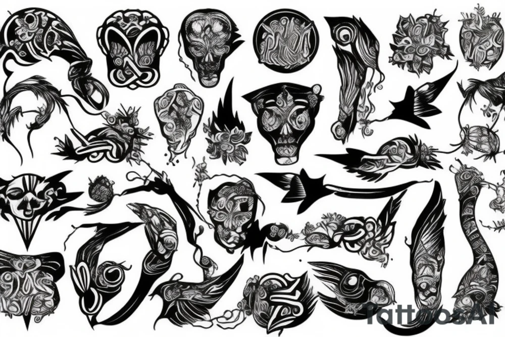 sepent god tattoo idea