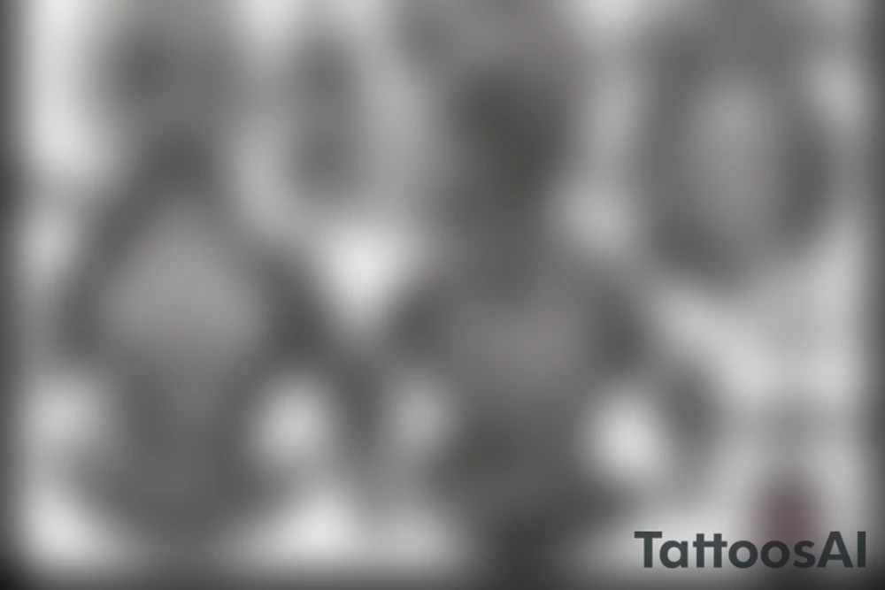 rudhra shiva on back tattoo idea