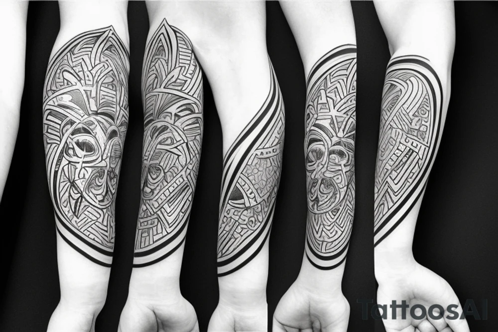 dog god tattoo idea